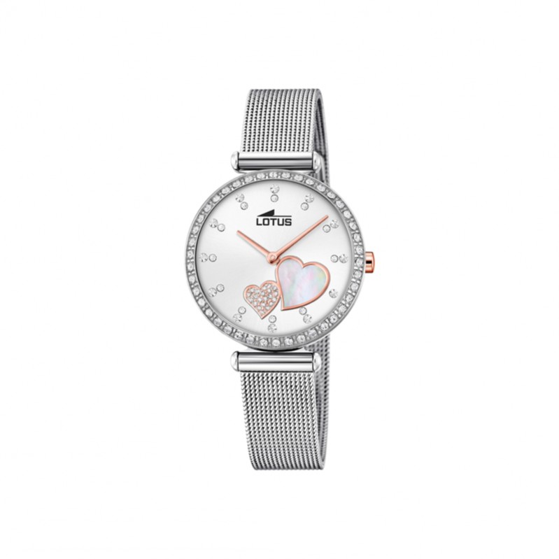 Montre Cœur Femme Acier inoxydable Lotus 18616/1