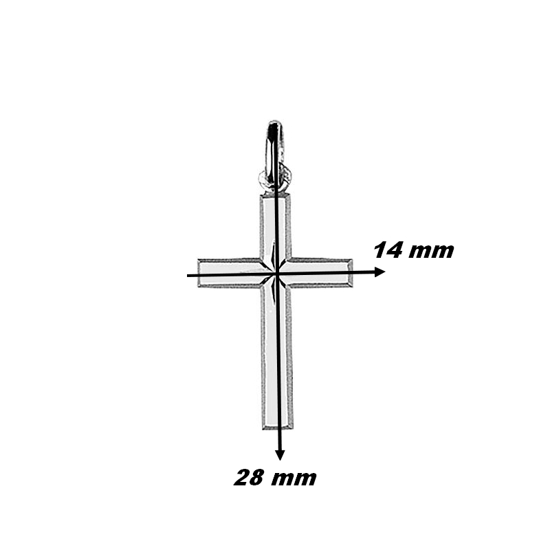 pendentif-croix-or-blanc-750-robbez-masson-7438G-dimensions Pendentif Croix Or blanc 750/1000 ROBBEZ MASSON, dimensions