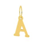 Pendentif lettre A OR jaune 750/1000 ROBBEZ MASSON