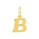 Pendentif lettre B OR jaune 750/1000 ROBBEZ MASSON