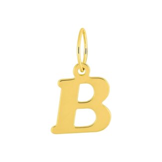 Pendentif lettre B OR jaune 750/1000 ROBBEZ MASSON