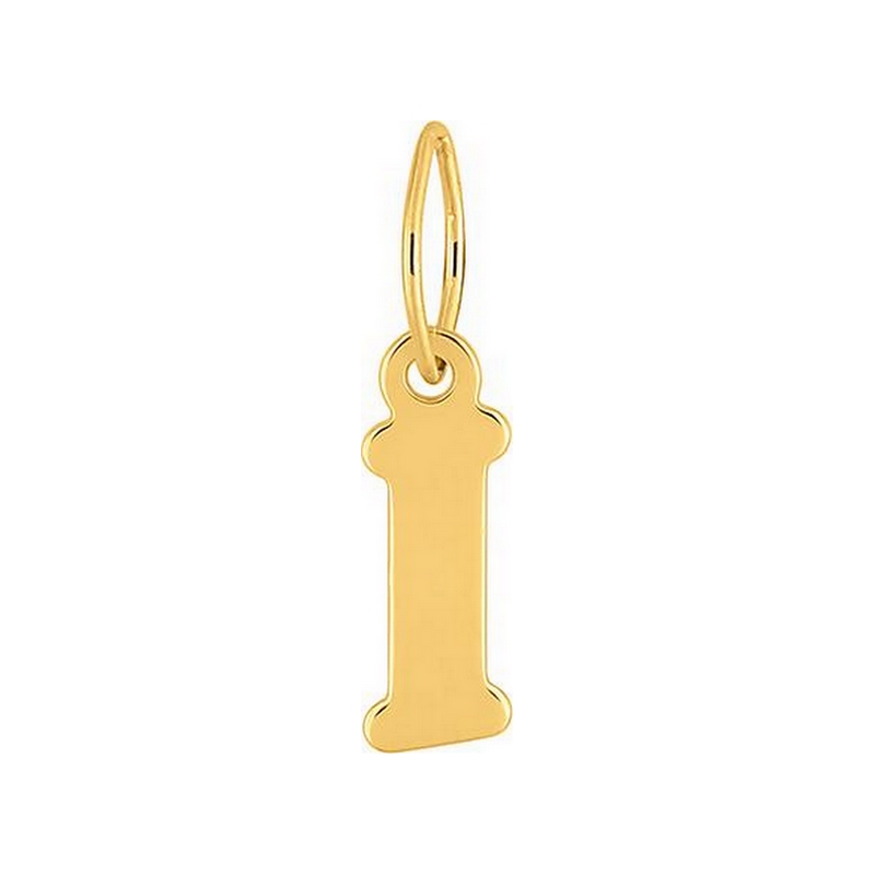 Pendentif lettre I, OR jaune 750/1000 ROBBEZ MASSON