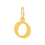 Pendentif lettre O, OR jaune 750/1000 ROBBEZ MASSON