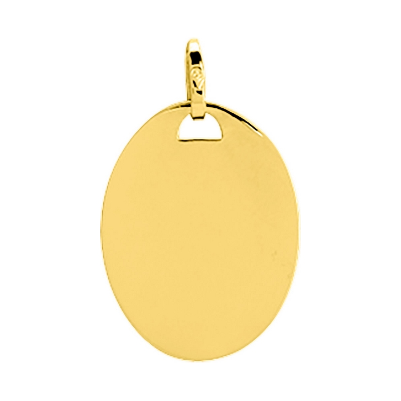 pendentif-medaille-or-jaune-750-robbez-masson-T9 Pendentif ovale Or jaune 750/1000 ROBBEZ MASSON