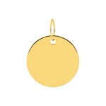 Pendentif médaille ronde Or jaune 750/1000 ROBBEZ MASSON