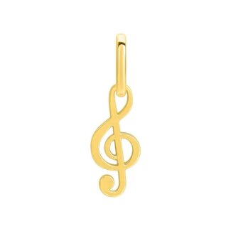 Pendentif Clé de sol Or jaune 750/1000 ROBBEZ MASSON