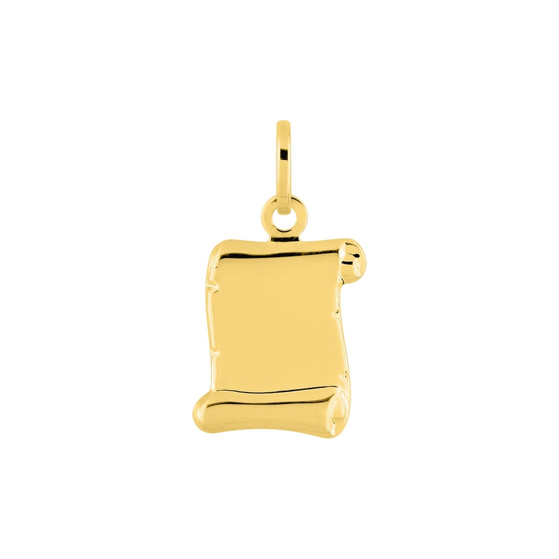 pendentif-parchemin-or-jaune-750-gravable-robbez-masson-2916-1 Pendentif parchemin Or jaune 750/1000 ROBBEZ MASSON