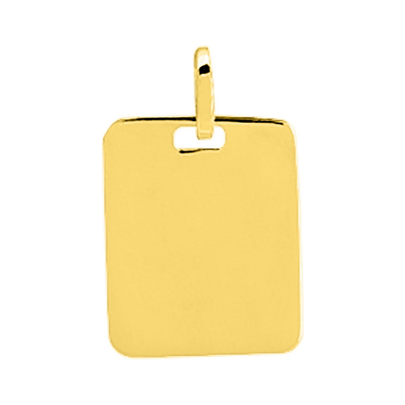 Pendentif plaque Or jaune 750/1000 ROBBEZ MASSON