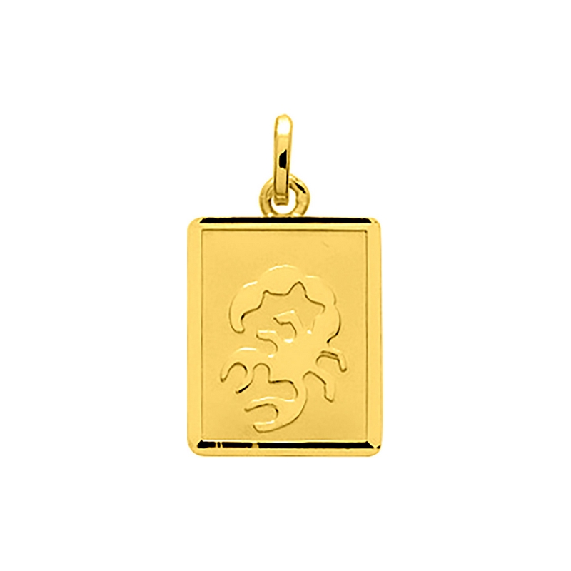 Pendentif Zodiaque Scorpion Or jaune 750/1000 ROBBEZ MASSON