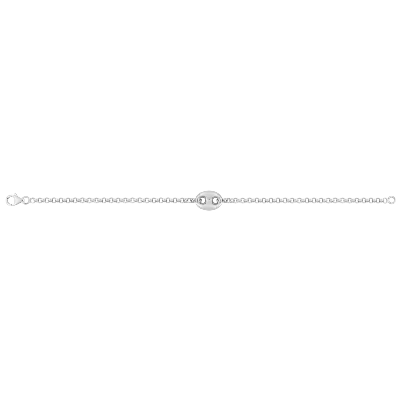 Bracelet Femme Grain de café Argent 925/1000 ROBBEZ MASSON, entier
