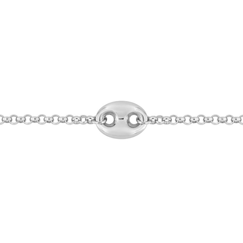 Bracelet Femme Grain de café Argent 925/1000 ROBBEZ MASSON