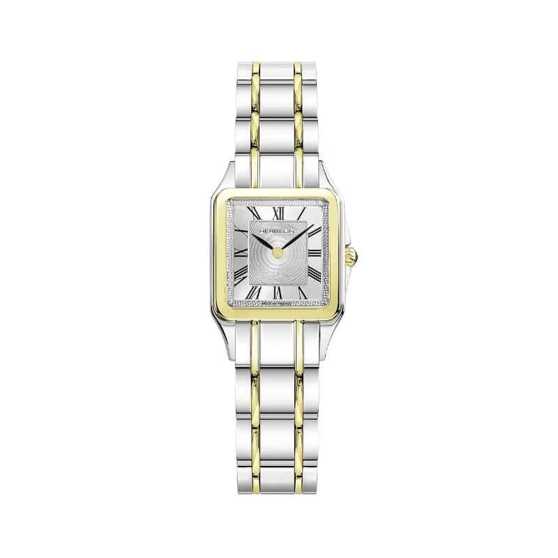 Montre Femme LUNA HERBELIN, Acier inoxydable bicolore 17457BT01