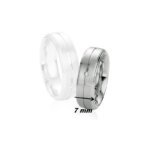 Alliance Argent 925/1000 et Diamant BREUNING, largeur