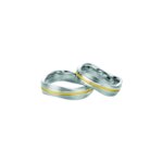 Alliance Argent 925/1000 et Argent doré BREUNING
