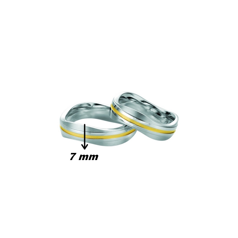 alliance-breuning-argent-ligne-dore-925-48-08034-largeur Alliance Argent 925/1000 et Argent doré BREUNING, largeur