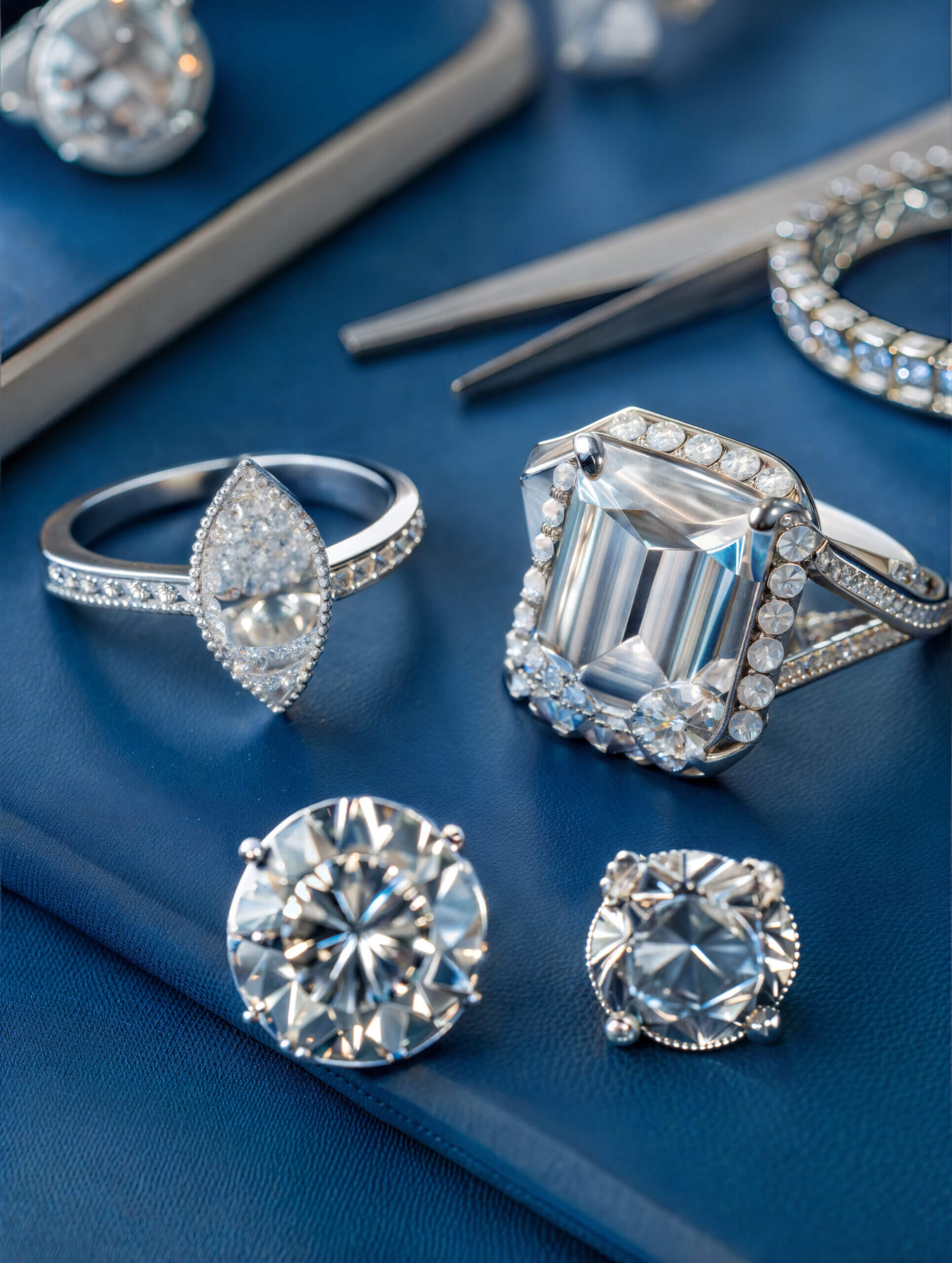 Bijoux avec diamants