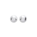 Boucles d’oreilles clous Femme boule 10 mm Argent 925/1000 ROBBEZ MASSON