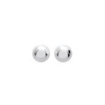 Boucles d’oreilles clous Femme boule 9 mm Argent 925/1000 ROBBEZ MASSON