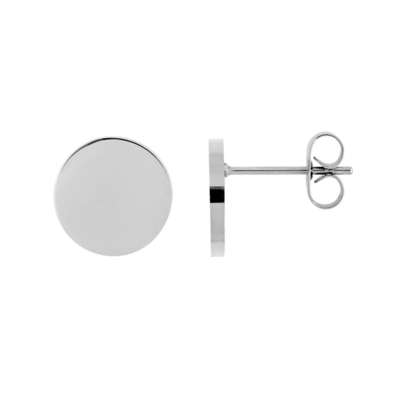 boucles-oreilles-clous-femme-acier-inoxydable-robbez-masson-435114 Boucles d’oreilles clous rond Femme Acier inoxydable ROBBEZ MASSON