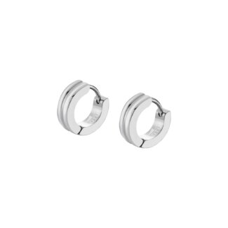 Boucles d’oreilles créoles Homme Acier inoxydable LOTUS LS2156-4/1