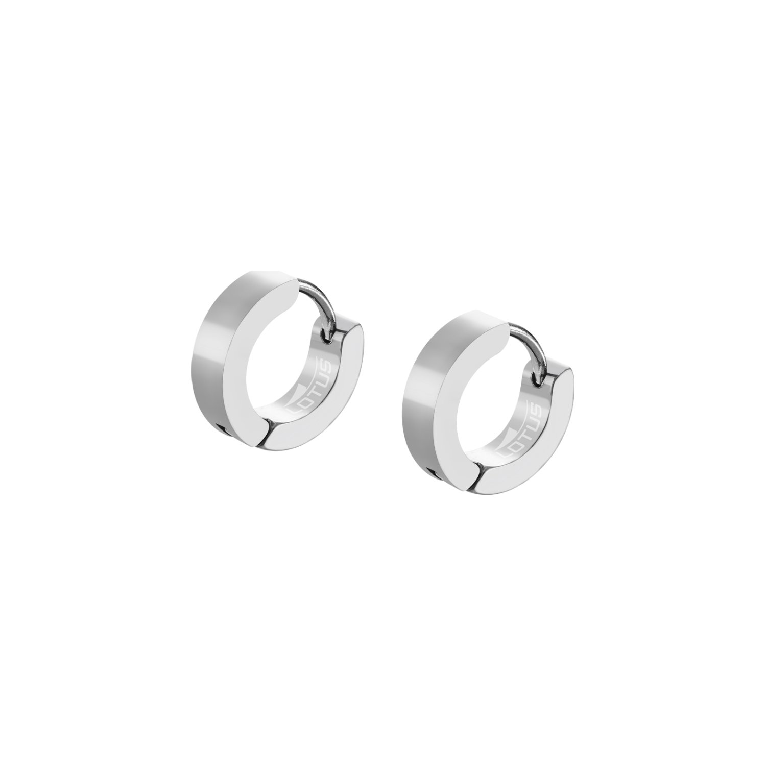 boucles-oreilles-creoles-homme-acier-inoxydable-LOTUS-LS2160-4-1 Boucles d’oreilles créoles Homme Acier inoxydable LOTUS LS2160-4/1