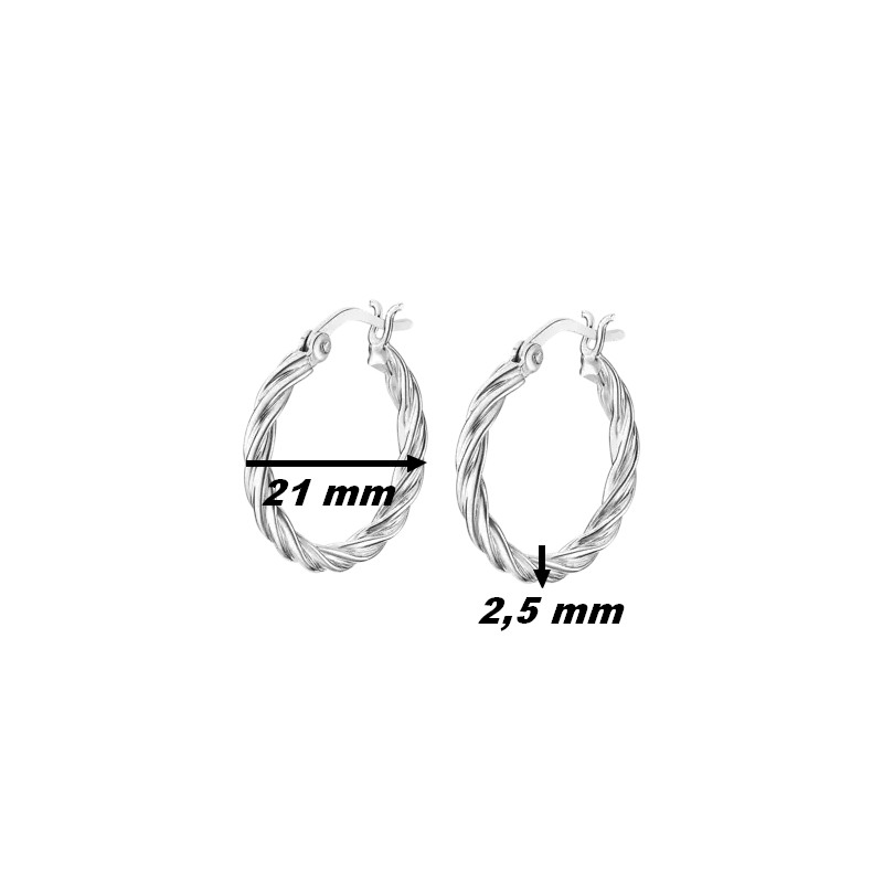 boucles-oreilles-créoles-torsadées-femme-argent-925-LOTUS-LP3278-4-1-dimensions Boucles d’oreilles créoles torsadées Femme Argent 925/1000 LOTUS LP3278-4/1, dimensions