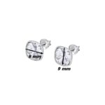 Boucles d’oreilles Femme Argent 925/1000 et Oxydes de zirconium LOTUS LP2002-4/1, dimensions