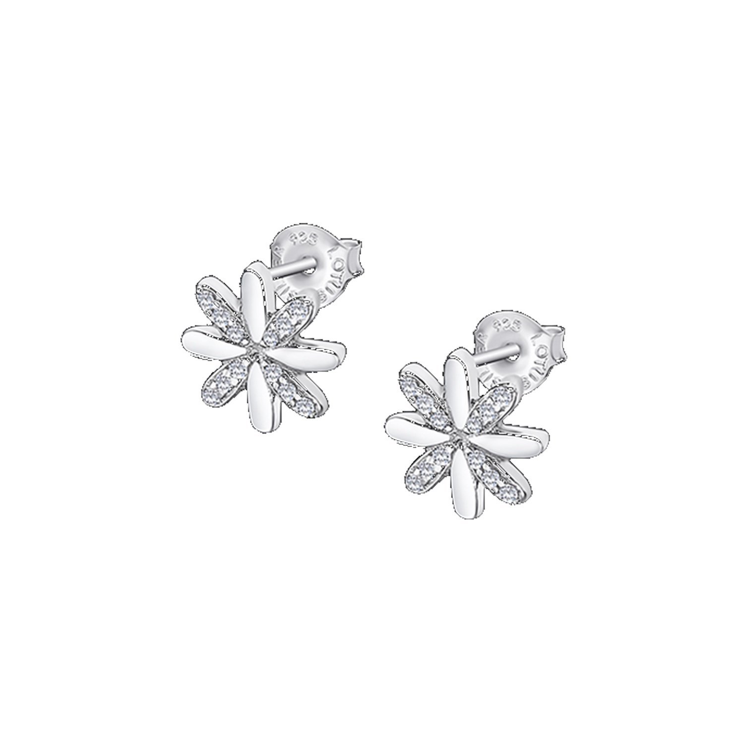 boucles-oreilles-femme-fleur-argent-925-et-oxydes-LOTUS-LP3056-4-1 Boucles d’oreilles Fleur Femme Argent 925/1000 et Oxydes de zirconium LOTUS LP3056-1/1