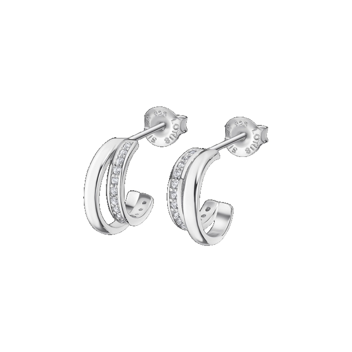 Boucles d’oreilles pendantes Femme Argent 925/1000 et Oxydes de zirconium LOTUS LP3285-4/1