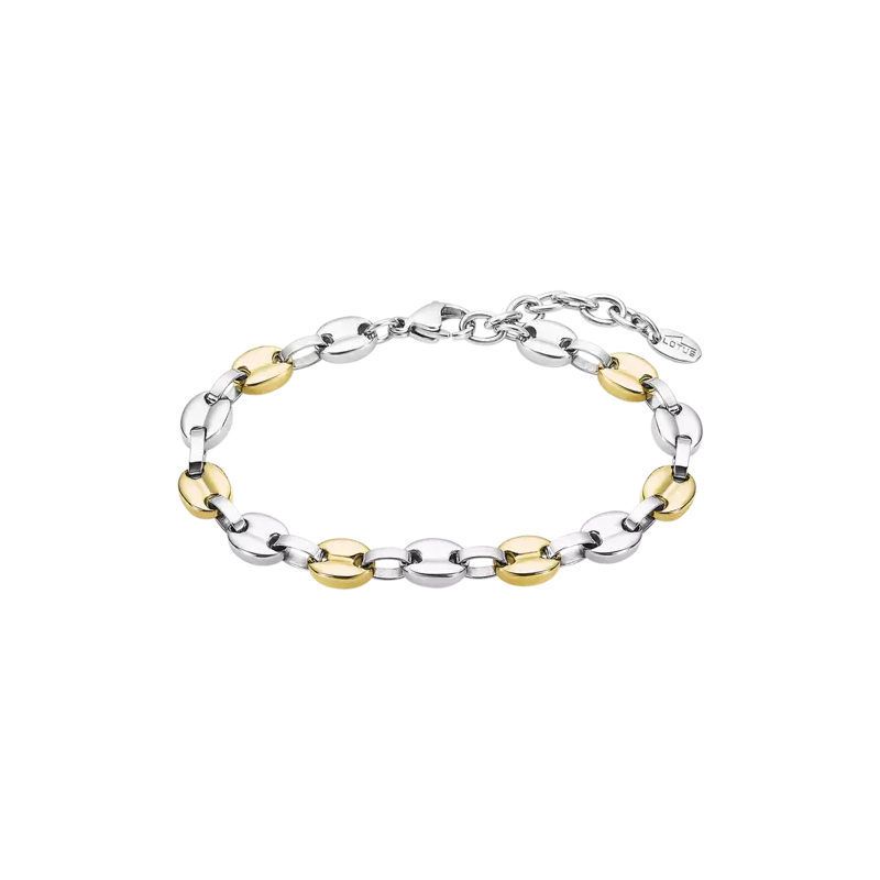 bracelet-femme-acier-inoxydable-bicolore-grain-de-cafe-LOTUS-LS2124-2-2 Bracelet Femme Grain de café Acier inoxydable bicolore LOTUS LS2124-2/2
