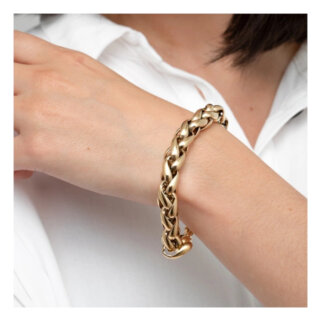 Bracelet Femme Acier inoxydable doré LOTUS LS2127-2/2, porté