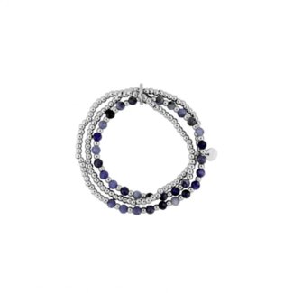 Bracelet Femme Acier inoxydable et Lapis synthétique ROBBEZ MASSON