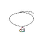 Bracelet double Cœur Femme Acier inoxydable et strass de couleurs LOTUS LS1943-2/2