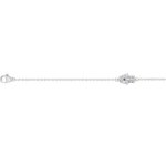 Bracelet main Femme Acier inoxydable et cristal bleu synthétique ROBBEZ MASSON
