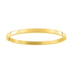 Bracelet jonc Femme Acier inoxydable doré ROBBEZ MASSON