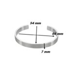 Bracelet jonc Homme Acier inoxydable LOTUS LS2196-2/1, dimensions
