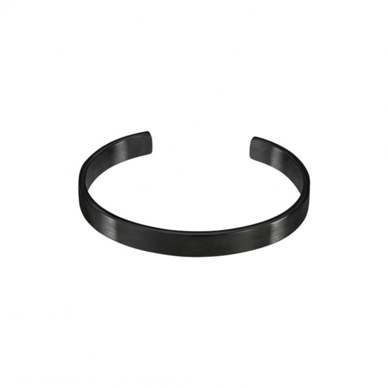 Bracelet jonc Homme Acier inoxydable noir LOTUS LS2196-2/2