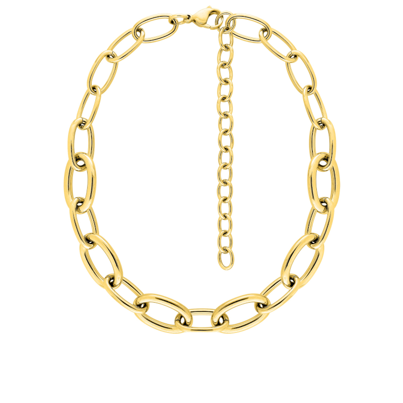 Collier chaine Femme Acier inoxydable doré ROBBEZ MASSON
