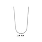 Collier chaîne Femme maille anglaise Argent 925/1000 LOTUS LP3292-1/1, largeur