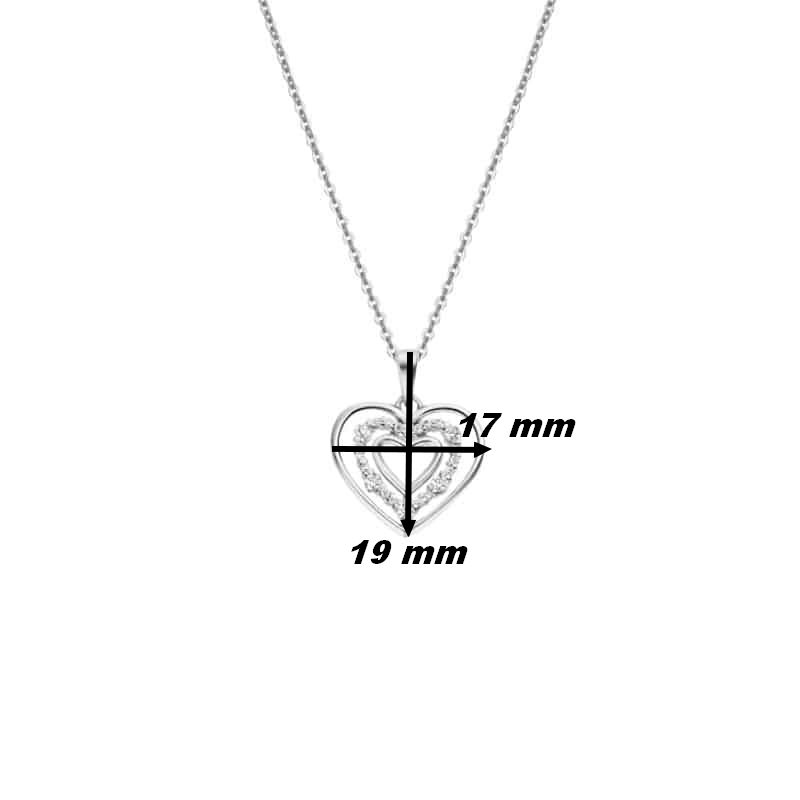 collier-coeur-femme-argent-925-et-oxydes-LOTUS-LP3143-1-1-dimensions Collier Cœur Femme Argent 925/1000 et Oxydes de zirconium LOTUS LP3143-1/1, dimensions