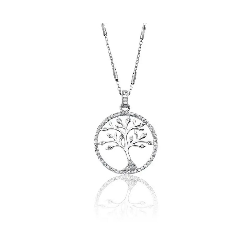 Collier Femme Arbre de vie Argent 925/1000 et Oxydes de zirconium LOTUS LP1780-1/1