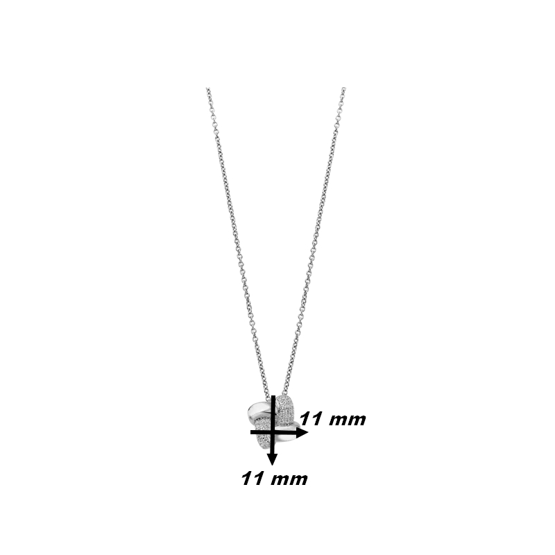 Collier Femme Argent 925/1000 et Oxydes de zirconium LOTUS LP1790-1/1, dimensions