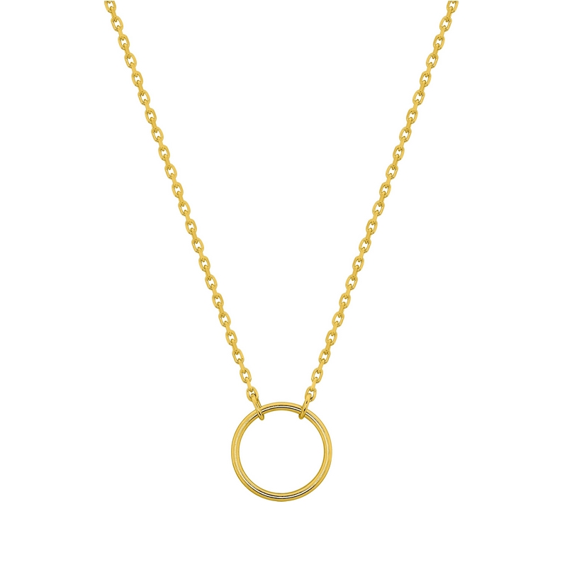 collier-femme-cercle-plaque-or-robbez-masson-132453 Collier Femme Cercle Plaqué Or ROBBEZ MASSON