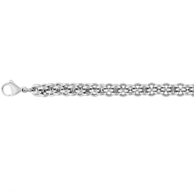 collier-femme-chaine-acier-inoxydable-robbez-masson-431119C Collier Femme chaîne Acier inoxydable ROBBEZ MASSON