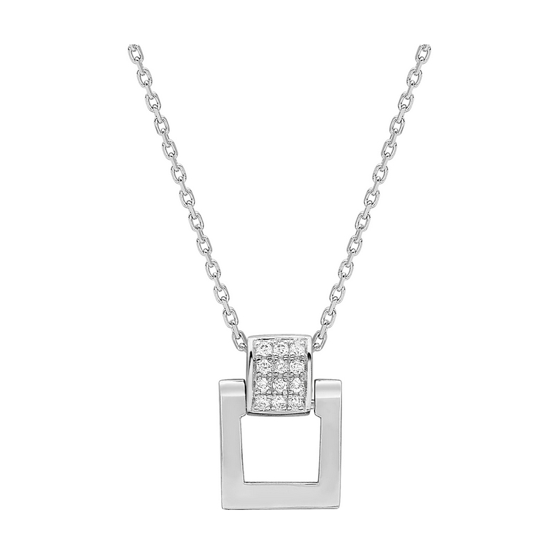 Collier Femme Or blanc 750/1000 et Diamants ROBBEZ MASSON