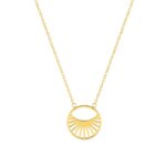 Collier Femme Rond Acier inoxydable doré ROBBEZ MASSON