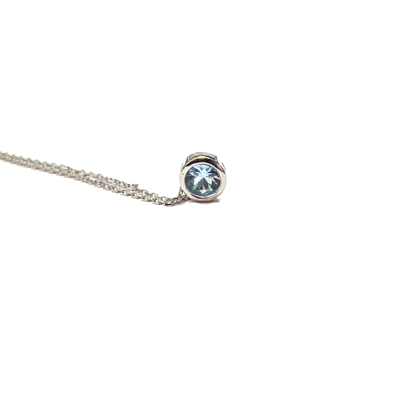 Collier rond Femme Argent 925/1000 et Oxyde de zirconium ROBBEZ MASSON, autre vue