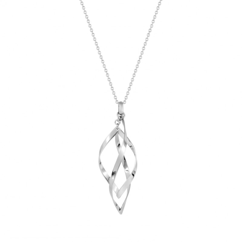 collier-femme-torsadé-acier-inoxydable-robbez-masson-432241 Collier Femme torsadé Acier inoxydable ROBBEZ MASSON