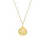 Collier Goutte Femme Acier inoxydable doré ROBBEZ MASSON