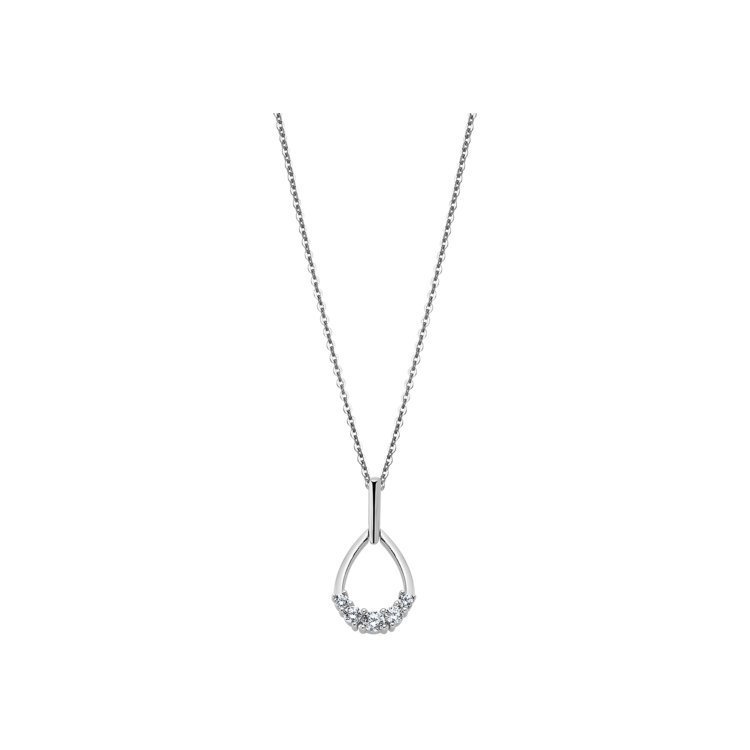 Collier Goutte Femme Argent 925/1000 et Oxydes de zirconium LOTUS LP3057-1/1